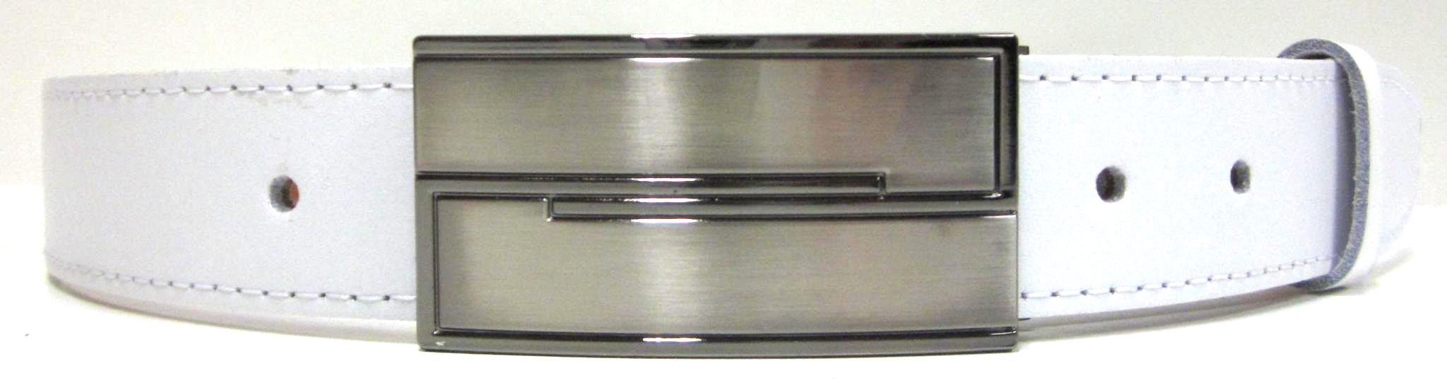 Opasok biely elegantný