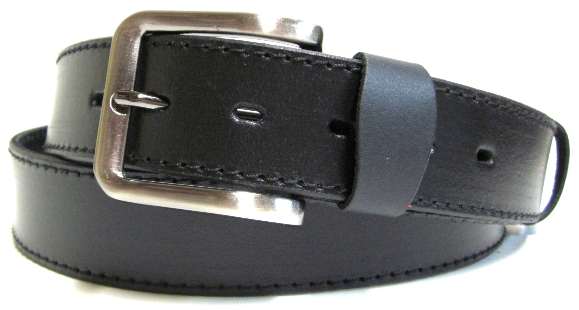 Kožený opasok s klasickou prackou