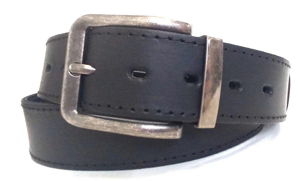 Opasok kožený s klasickou prackou