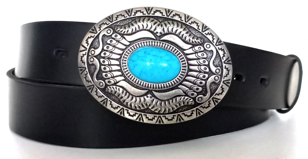 Kožený opasok luxusný