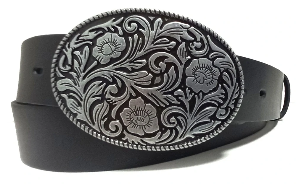 Dámsky opasok s veľkou prackou s ornamentom