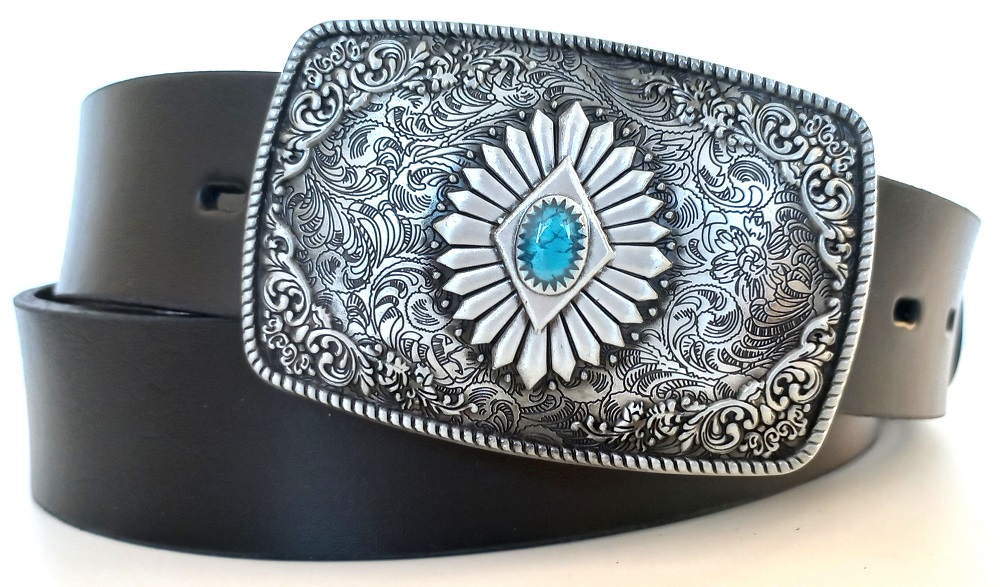 Kožený opasok dámsky historická pracka