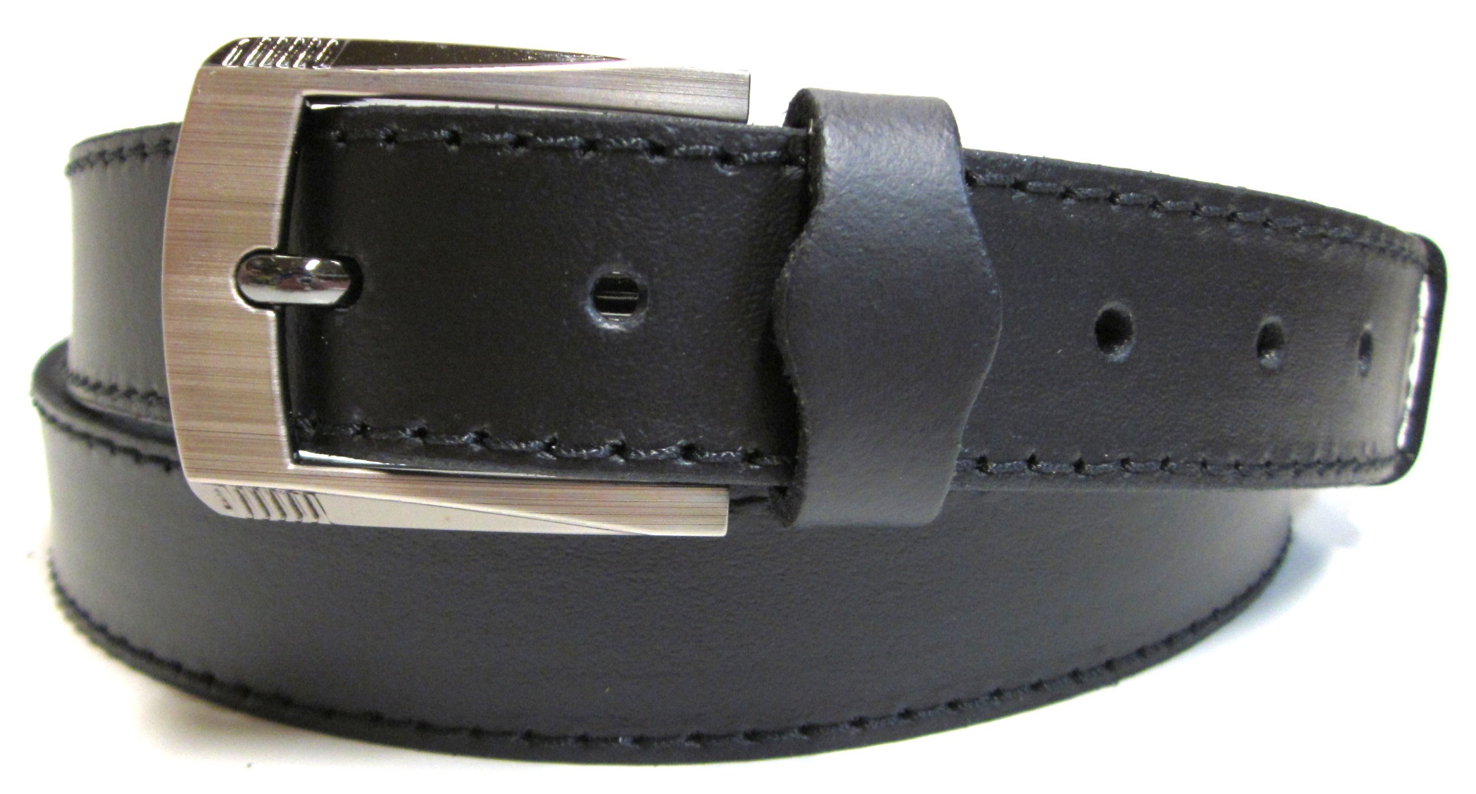 Klasický úzky kožený opasok