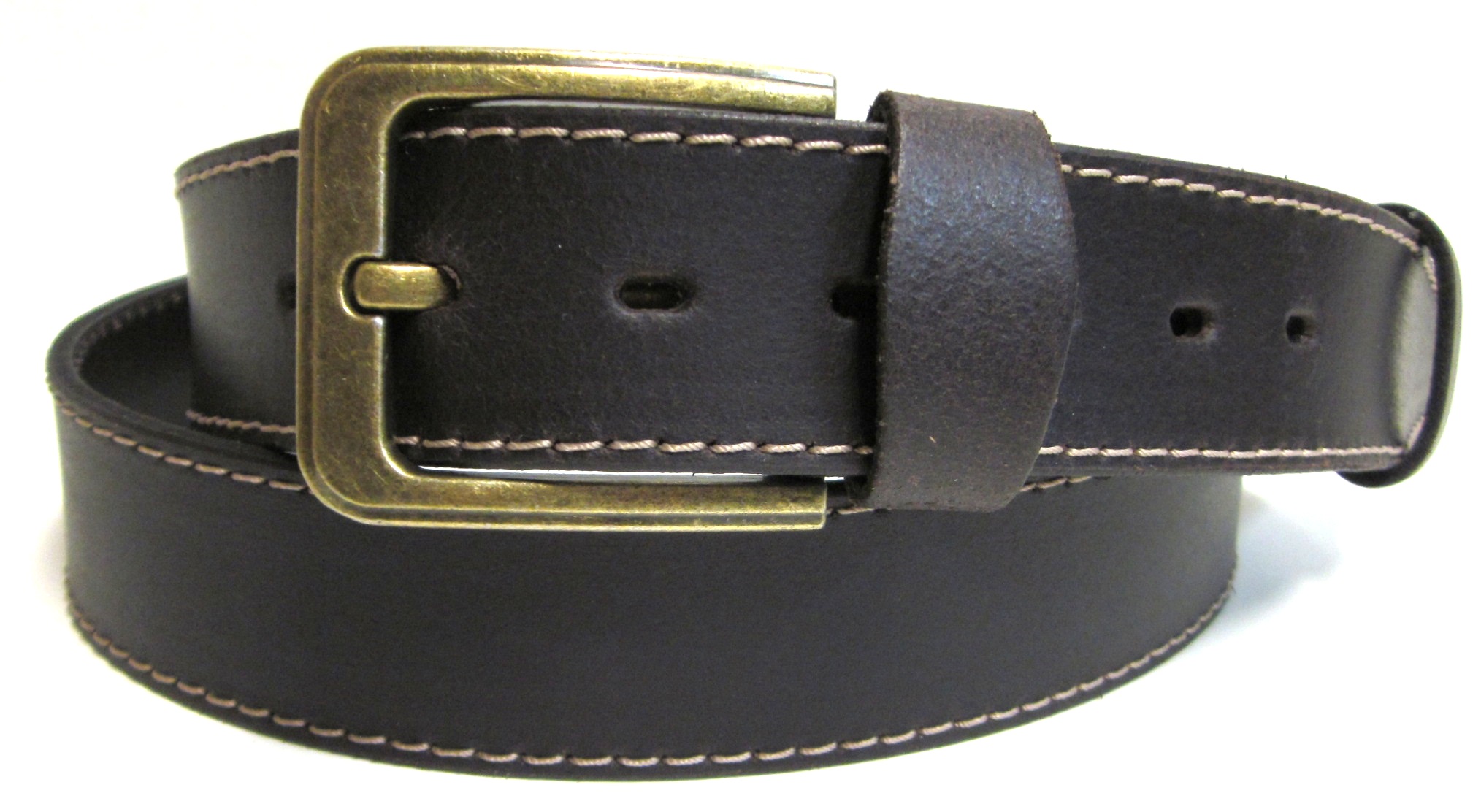 Opasok pánsky tmavohnedý new