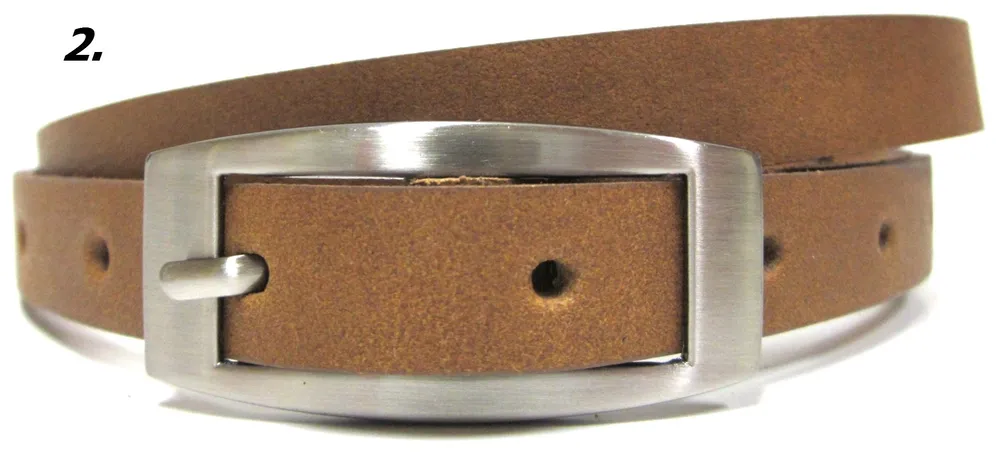 Dámsky opasok úzky -  šírka 1,5 cm