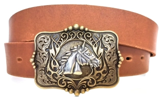 Trendový opasok s westernovou prackou