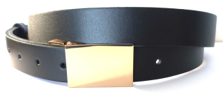 Elegantný opasok so zlatou prackou