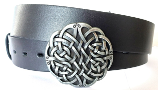 Opasok kožený s veľkou prackou