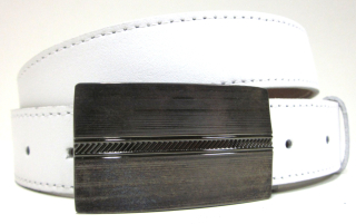 Elegantný biely opasok