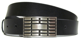 Kožený opasok s plnou prackou