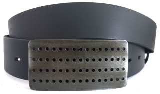 Kožený opasok s plnou prackou