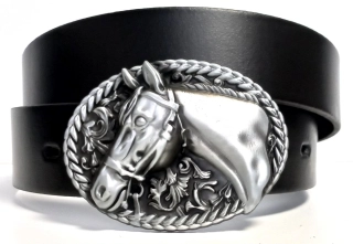 Kožený opasok western