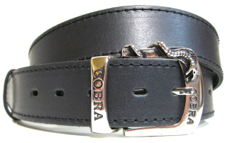 Štýlový čierny opasok