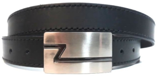 Elegantný čierny opasok