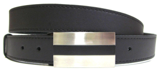 Kožený opasok s plnou prackou