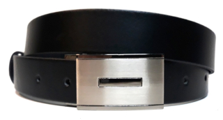 Opasok kožený s plnou prackou