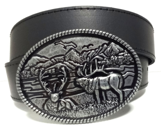 Poľovnícky opasok s jeleňmi
