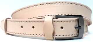 Krémový elegantný opasok