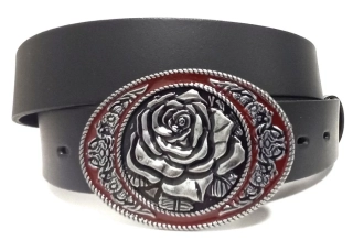 Pracka na opasok s ružou