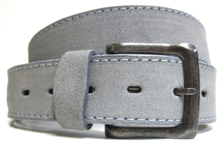 Kožený opasok z brúsenej kože