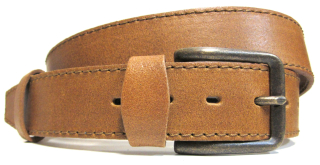 Opasok kožený svetlohnedý