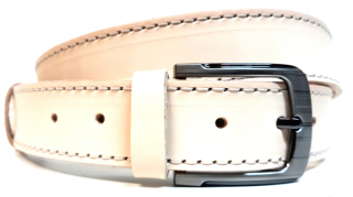 Krémový opasok z prírodnej hladenice