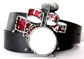 Rocková pracka na opasok bicie