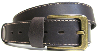 Opasok pánsky tmavohnedý new